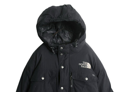 ノースフェイス ゴッサム ジャケット メンズ M / 古着 The North face HYVENT ダウン 550フィル ナイロン パーカー フルジップ ブルゾン 黒