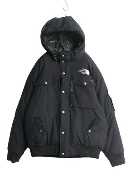 ノースフェイス ゴッサム ジャケット メンズ M / 古着 The North face HYVENT ダウン 550フィル ナイロン パーカー フルジップ ブルゾン 黒