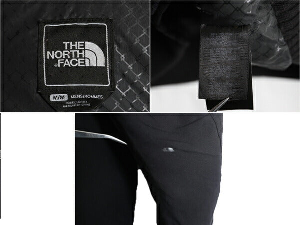 ノースフェイス ゴッサム ジャケット メンズ M / 古着 The North face HYVENT ダウン 550フィル ナイロン パーカー フルジップ ブルゾン 黒