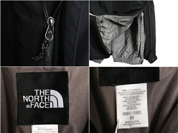 00s ノースフェイス ゴアテックス ナイロン パンツ レディース M / 00年代 オールド The North Face メッシュ ライナー付き 防水 ブラック