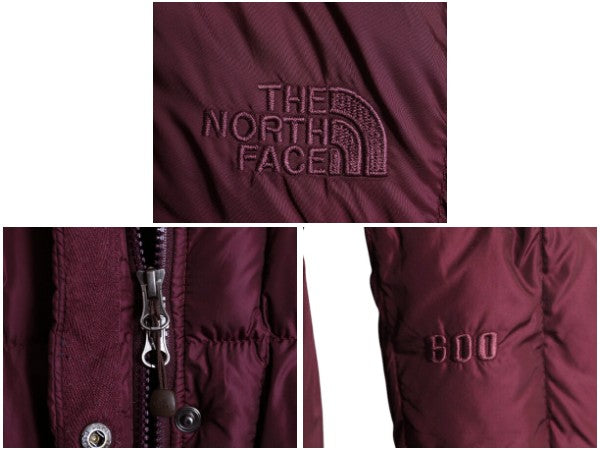 US企画 ノースフェイス ロング ダウン コート レディース M / 古着 The North Face パーカー ジャケット ナイロン キルティング 600フィル