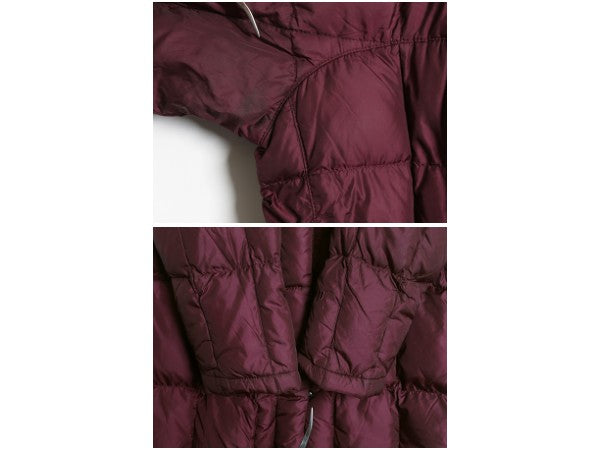 US企画 ノースフェイス ロング ダウン コート レディース M / 古着 The North Face パーカー ジャケット ナイロン キルティング 600フィル