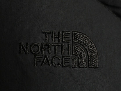 US企画 ノースフェイス ロング ダウン コート レディース M / 古着 The North Face アウトドア パーカー ナイロン ジャケット 550フィル 黒