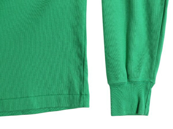 90s ラルフローレン タートルネック 長袖 Tシャツ メンズ L オールド ポロ ロンT スムース コットン ストレッチ シングルステッチ シンプル