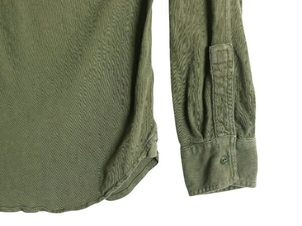 00s ポロ ラルフローレン 長袖 シャツ メンズ XL / オールド プルオーバー ガーゼ マチ付き ヴィンテージ モデル チンスト ポニー無し 薄手