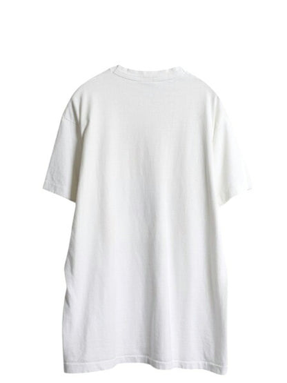 90s USA製 ラムズ プリント 半袖 Tシャツ メンズ L オールド NFL アメフト セントルイス グラフィック シングルステッチ ヘビーウェイト 白