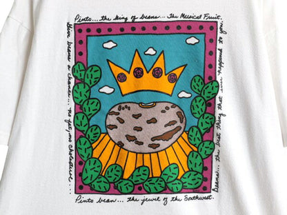 90s USA製 ジョーク イラスト プリント Tシャツ メンズ XL / オールド アート グラフィック シングルステッチ 大きいサイズ ヘビーウェイト