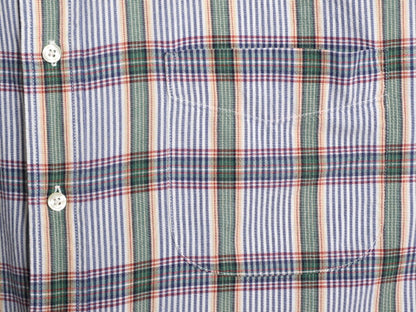 90s ドッカーズ リーバイス チェック ボタンダウン 半袖 シャツ メンズ XL 古着 90年代 オールド LEVIS DOCKERS コットン BD 大きいサイズ
