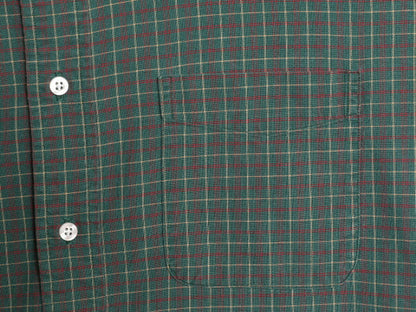 90s エルエルビーン チェック オックスフォード 長袖 ボタンダウン シャツ メンズ M 程/ 90年代 オールド LLBean 長袖シャツ マルチカラー