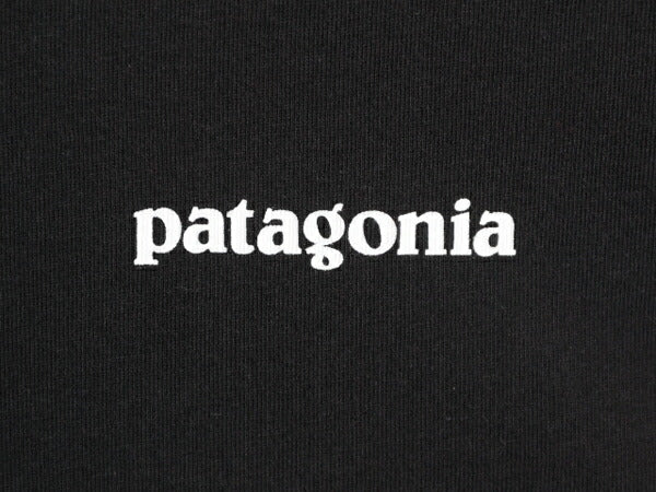 20年製 パタゴニア ポケット付き 両面 プリント 半袖 Tシャツ メンズ M / Patagonia アウトドア ポケT P6 ボックスロゴ バックプリント 黒