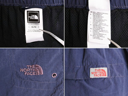 ノースフェイス ナイロン カーゴ ショートパンツ メンズ XL / 古着 The North Face アウトドア ショーツ 短パン 水陸両用 半パン ネイビー
