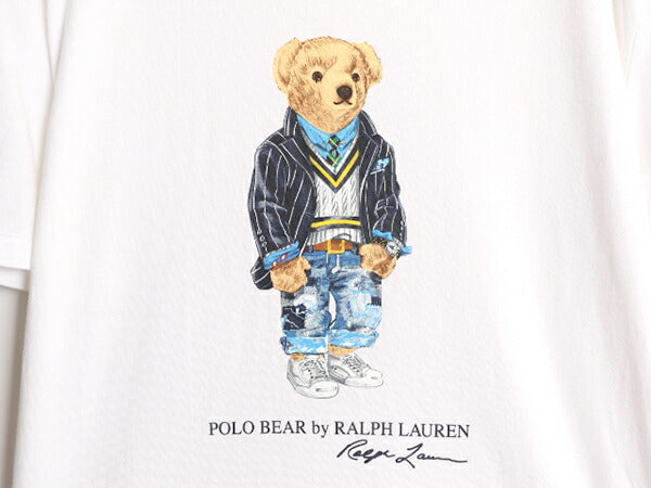 ポロベアー ポロ ラルフローレン プリント 半袖 Tシャツ メンズ レディース M / キャラクター プリントTシャツ シングルステッチ SLIM FIT
