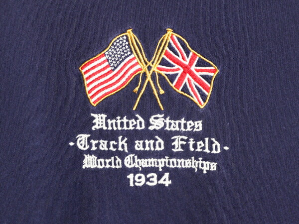 ビッグポニー アメリカ代表 ポロ ラルフローレン 半袖 Tシャツ メンズ レディース M / 古着 シングルステッチ ナンバリング 星条旗 USA 紺