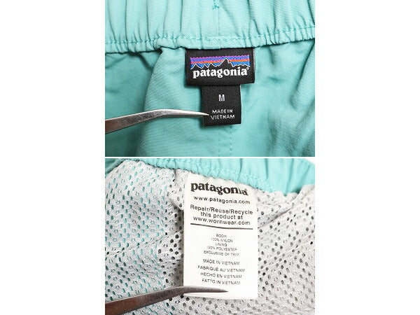 20年製 パタゴニア ベアリー バギーズ ショーツ レディース M / 古着 Patagonia ナイロン ショートパンツ 短パン スイムショーツ 水陸両用