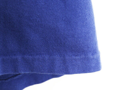 90s USA製 OLD GAP モックネック 長袖 Tシャツ メンズ M 古着 / 90年代 オールド ギャップ 無地 ロンT ヘビーウェイト シングルステッチ 青