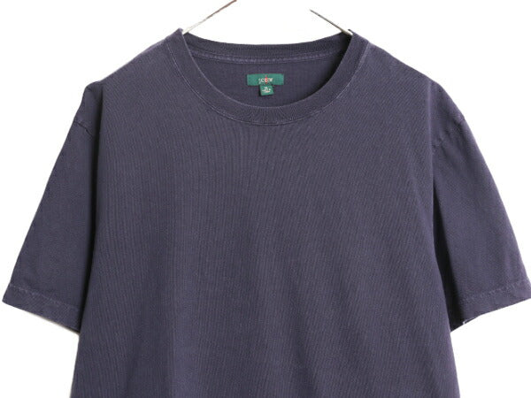 ジェイクルー 無地 半袖 Tシャツ メンズ  XL 古着 J CREW 復刻 巨人タグ 大きいサイズ ヘビーウェイト コットン 無地Tシャツ クルーネック