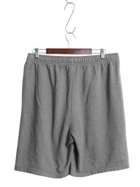 ノースフェイス ポケット付き スウェット ショートパンツ メンズ L 古着 ショーツ 短パン トレーナー 裏起毛 ワンポイント シンプル グレー