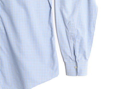ブルックスブラザーズ チェック 長袖 シャツ メンズ L 程/ BROOKS BROTHERS ピマ コットン ワイシャツ ポケット付き ドレス マルチカラー