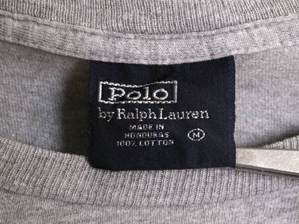 90s ポロベア ポロ ラルフローレン プリント 半袖 Tシャツ メンズ レディース M 古着 90年代 オールド ロゴTシャツ プリントT キャラクター