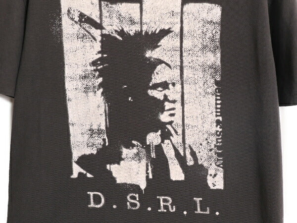 デニム&サプライ ラルフローレン ネイティブ プリント 半袖 Tシャツ メンズ S / 古着 ポロ DENIM&SUPPLY インディアン シングルステッチ 灰
