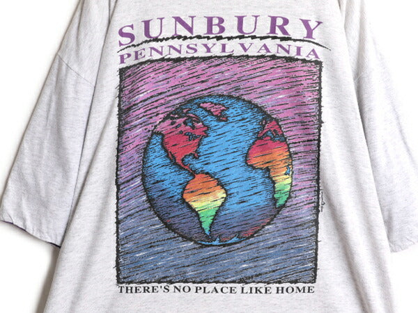 90s USA製 メッセージ プリント Tシャツ メンズ XL / 90年代 オールド グラフィック 当時物 大きいサイズ ヘビーウェイト シングルステッチ