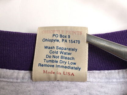 90s USA製 メッセージ プリント Tシャツ メンズ XL / 90年代 オールド グラフィック 当時物 大きいサイズ ヘビーウェイト シングルステッチ