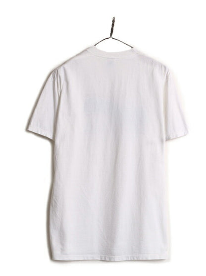 90s USA製 ジョーク メッセージ プリント Tシャツ メンズ L / 古着 90年代 オールド 当時物 グラフィック ヘビーウェイト コットン SHOEBOX