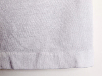 80s USA製 企業 ロゴ プリント リンガー Tシャツ メンズ L 小さめ S 程/ 80年代 ヴィンテージ 半袖Tシャツ 当時物 企業物 シングルステッチ