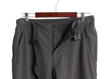 ノースフェイス ナイロン カーゴ ショートパンツ メンズ 32 / 古着 アウトドア ショーツ ストレッチ 短パン ワンポイント ゆったり グレー