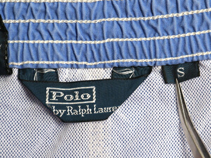 00s ポロ ラルフローレン コットン ショートパンツ メンズ S / オールド サーフ スイム ショーツ 短パン 水陸両用 インナー付き 海パン 青
