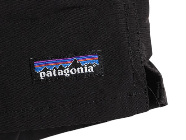 パタゴニア ベアリー バギーズ ショーツ レディース M 古着 22年製 アウトドア ナイロン ショートパンツ 短パン スイム サーフ 水陸両用 黒