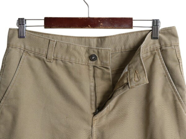 ノースフェイス カーゴ ショートパンツ メンズ 32 / 古着 アウトドア ショーツ ストレッチ キャンバス 短パン 無地 ノータック ストレート