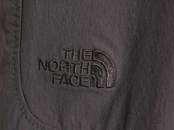 ノースフェイス ナイロン パンツ レディース L 古着 The North Face アウトドア ストレッチ カーゴ ストレート トレイル クロップド グレー