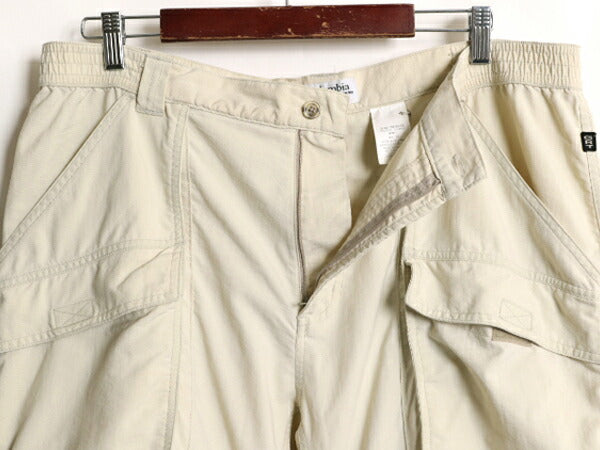 00s コロンビア 2WAY ナイロン カーゴ コンバーチブル パンツ メンズ L / 00年代 オールド Columbia アウトドア ショーツ ロング トレイル