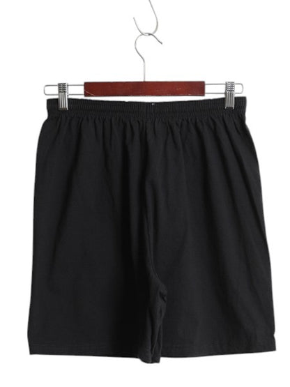 チャンピオン コットン ショートパンツ メンズ M イージー ショーツ 短パン トレーニング ハーフパンツ ワンポイント 薄手 目付き ブラック