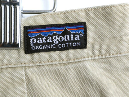 パタゴニア ロング スタンドアップ ショーツ メンズ 38 10年製 アウトドア ノータック ショートパンツ 短パン キャンバス ダック ベージュ