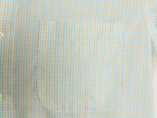 ブルックスブラザーズ チェック 長袖 ボタンダウン シャツ メンズ M 程 BROOKS BROTHERS コットン ワイシャツ マルチカラー スリムフィット