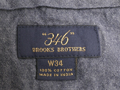 ブルックスブラザーズ チェック コットン ショートパンツ メンズ 34 / 古着 Brooks Brothers 346 ショーツ 短パン ノータック マルチカラー