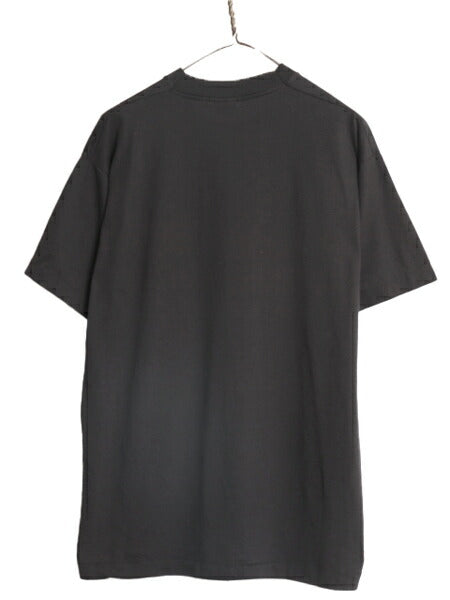 90s USA製 ジョーク メッセージ プリント 半袖 Tシャツ メンズ XL 90年代 オールド グラフィック 大きいサイズ シングルステッチ ブラック