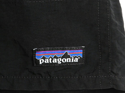 パタゴニア バギーズ ロング ショーツ メンズ S / 15年製 ナイロン ショートパンツ 短パン 海パン 水陸両用 インナー付き 黒 スイム サーフ