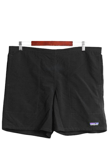 パタゴニア バギーズ ロング ショーツ メンズ S / 15年製 ナイロン ショートパンツ 短パン 海パン 水陸両用 インナー付き 黒 スイム サーフ