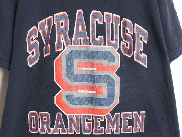 80s USA製 チャンピオン 3段 カレッジ プリント 半袖 Tシャツ メンズ XL / 80年代 ヴィンテージ Champion シングルステッチ 100% コットン