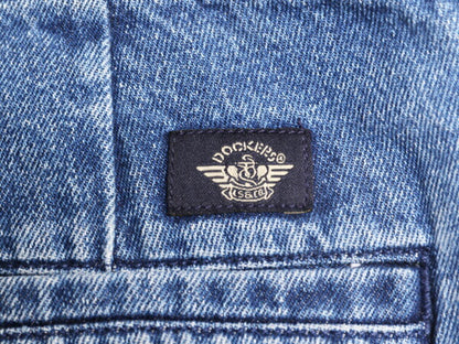 00s ドッカーズ リーバイス デニム ショートパンツ メンズ 34 古着 00年代 オールド LEVIS DOCKERS 短パン ツータック ショーツ コットン