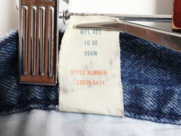00s ドッカーズ リーバイス デニム ショートパンツ メンズ 34 古着 00年代 オールド LEVIS DOCKERS 短パン ツータック ショーツ コットン