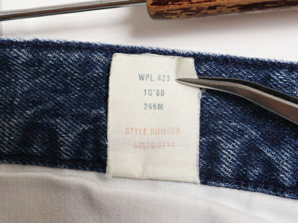 00s ドッカーズ リーバイス デニム ショート パンツ メンズ 34 古着 00年代 オールド LEVIS DOCKERS 短パン ツータック コットン ショーツ