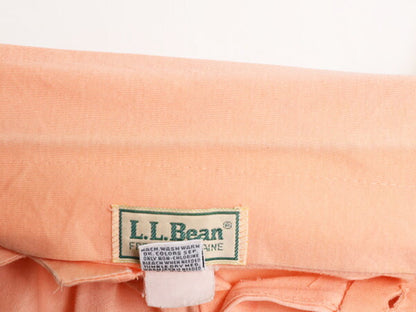 80s USA製 エルエルビーン ポケット付き 半袖 ポロシャツ メンズ L 80年代 LLBEAN ヴィンテージ アウトドア ストレッチ 無地 スムース 素材