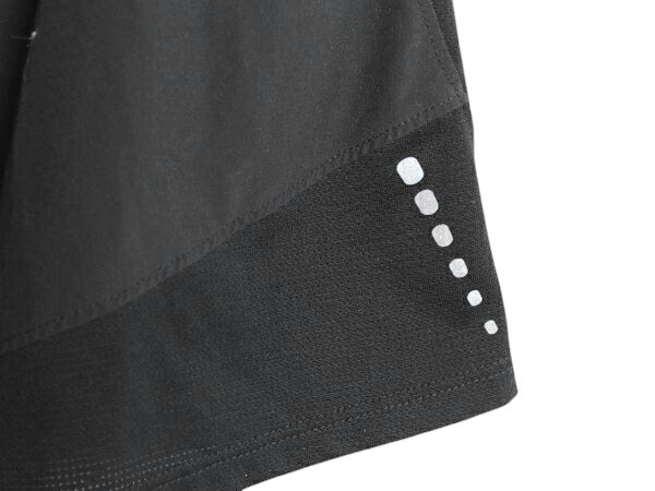 ノースフェイス ショートパンツ メンズ L 程/ ショーツ 薄手 ストレッチ 短パン ワンポイント イージーパンツ トレーニング ツートン 黒 灰