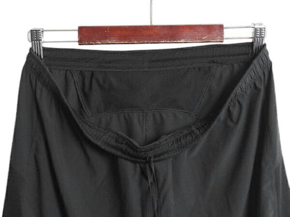 ノースフェイス ショートパンツ メンズ L 程/ ショーツ 薄手 ストレッチ 短パン ワンポイント イージーパンツ トレーニング ツートン 黒 灰