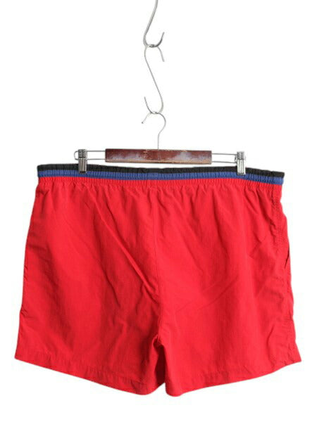 90s ポロスポーツ ラルフローレン ナイロン ショートパンツ メンズ L 古着 オールド スイム ショーツ 短パン 海パン 水陸両用 インナー付き