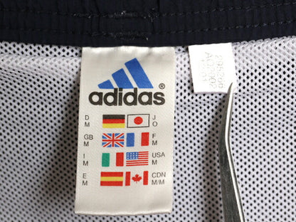 00s アディダス ナイロン ショートパンツ メンズ M / オールド ショーツ 短パン 海パン 水陸両用 インナー付き ワンポイント サーフ スイム